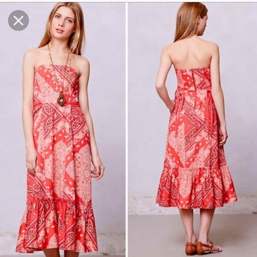 Anthropologie Holding Horses western dress